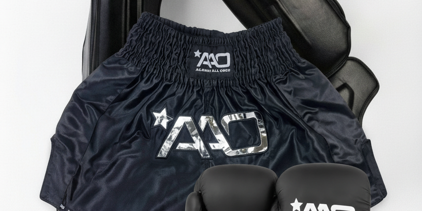 Muay Thai Starter Set (Boxhandschuhe + Shorts + Shinguards)