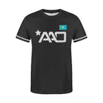 Kazakhstan Flag Martial Arts Rushguard T-Shirt – AAO