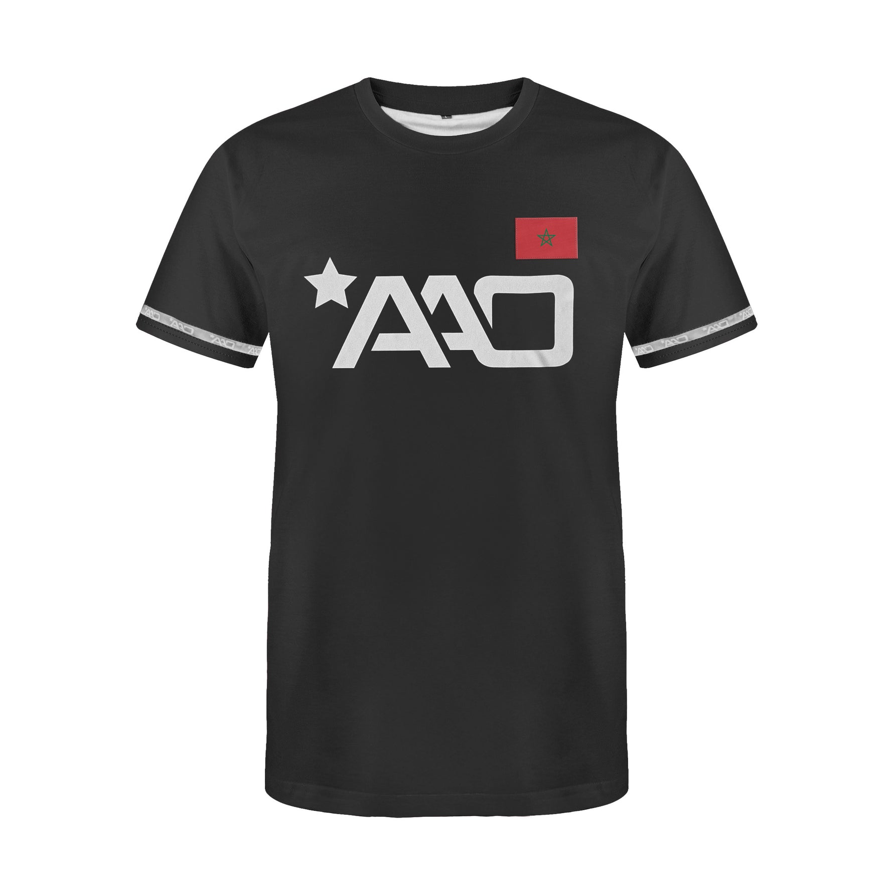 Morocco Martial Arts T-Shirt – Flag Design Fightwear