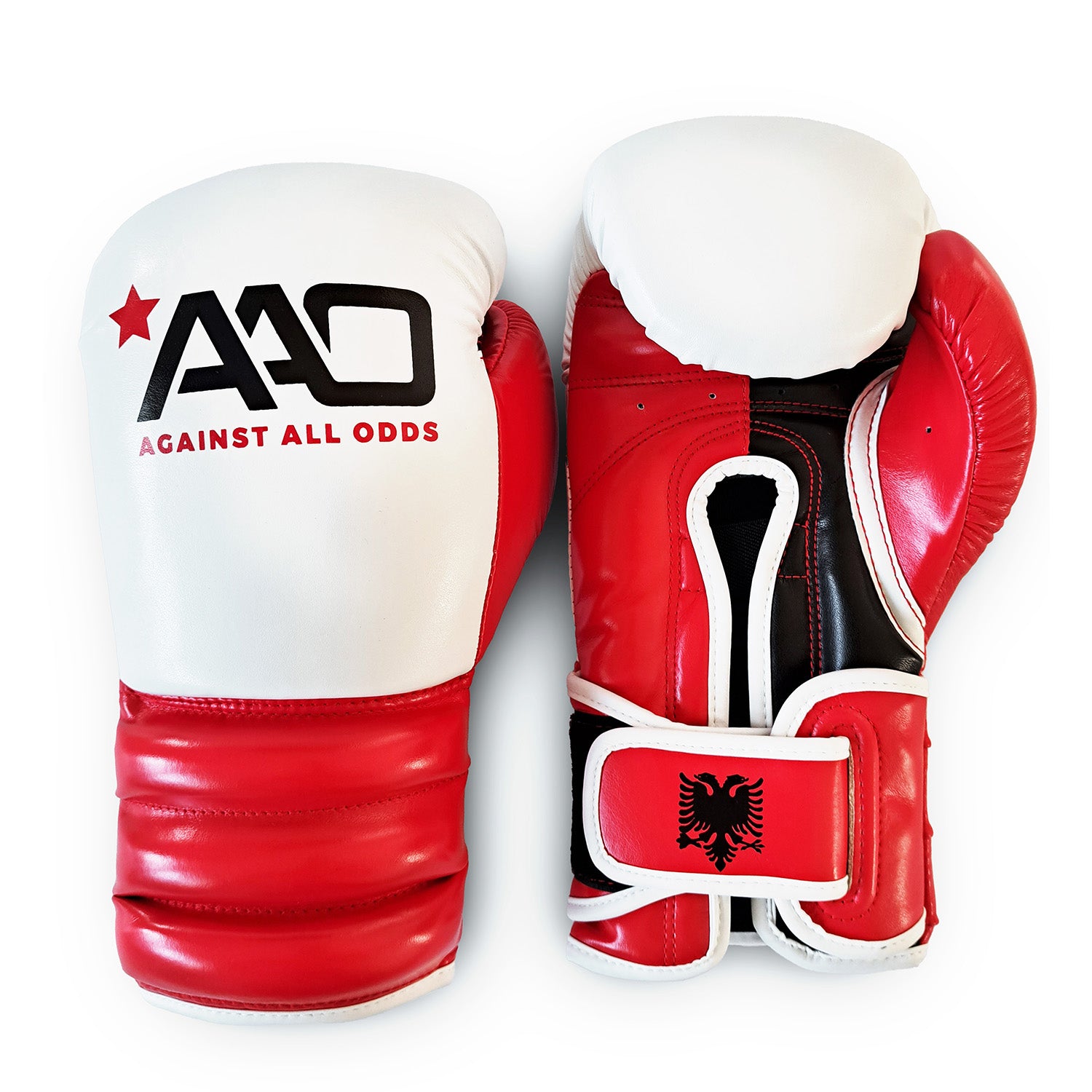 Allround Boxhandschuhe Albanien Edition - Aao-Fighting