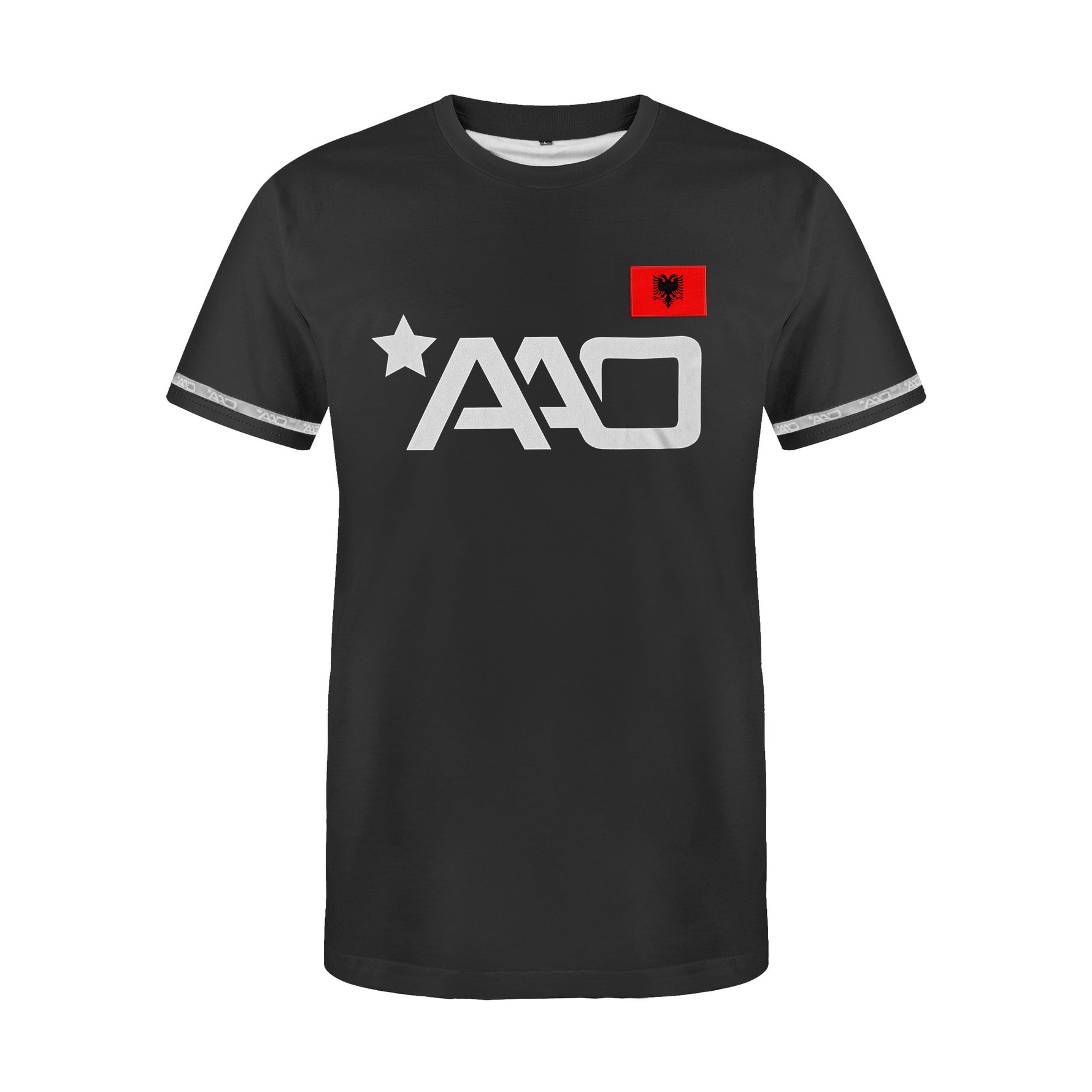 Albania MMA Rushguard T-Shirt | Flag-Design Martial Arts Tee