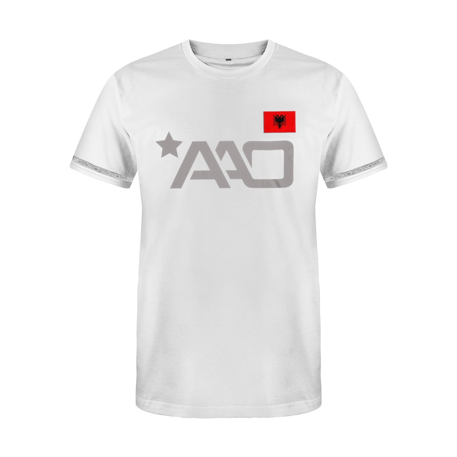 Albania MMA Rushguard T-Shirt | Flag-Design Martial Arts Tee