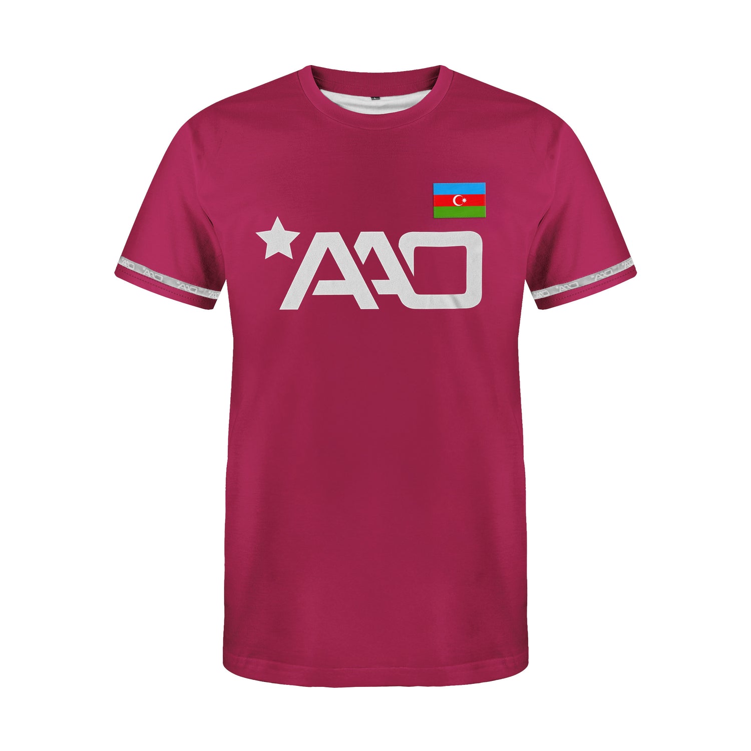 Azerbaijan Flag Rushguard T-Shirt