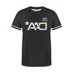 Azerbaijan Flag Rushguard T-Shirt