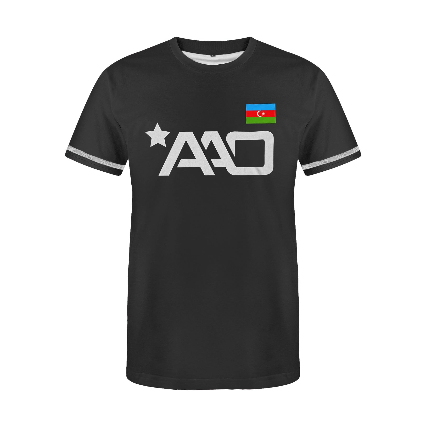 Azerbaijan Flag Rushguard T-Shirt
