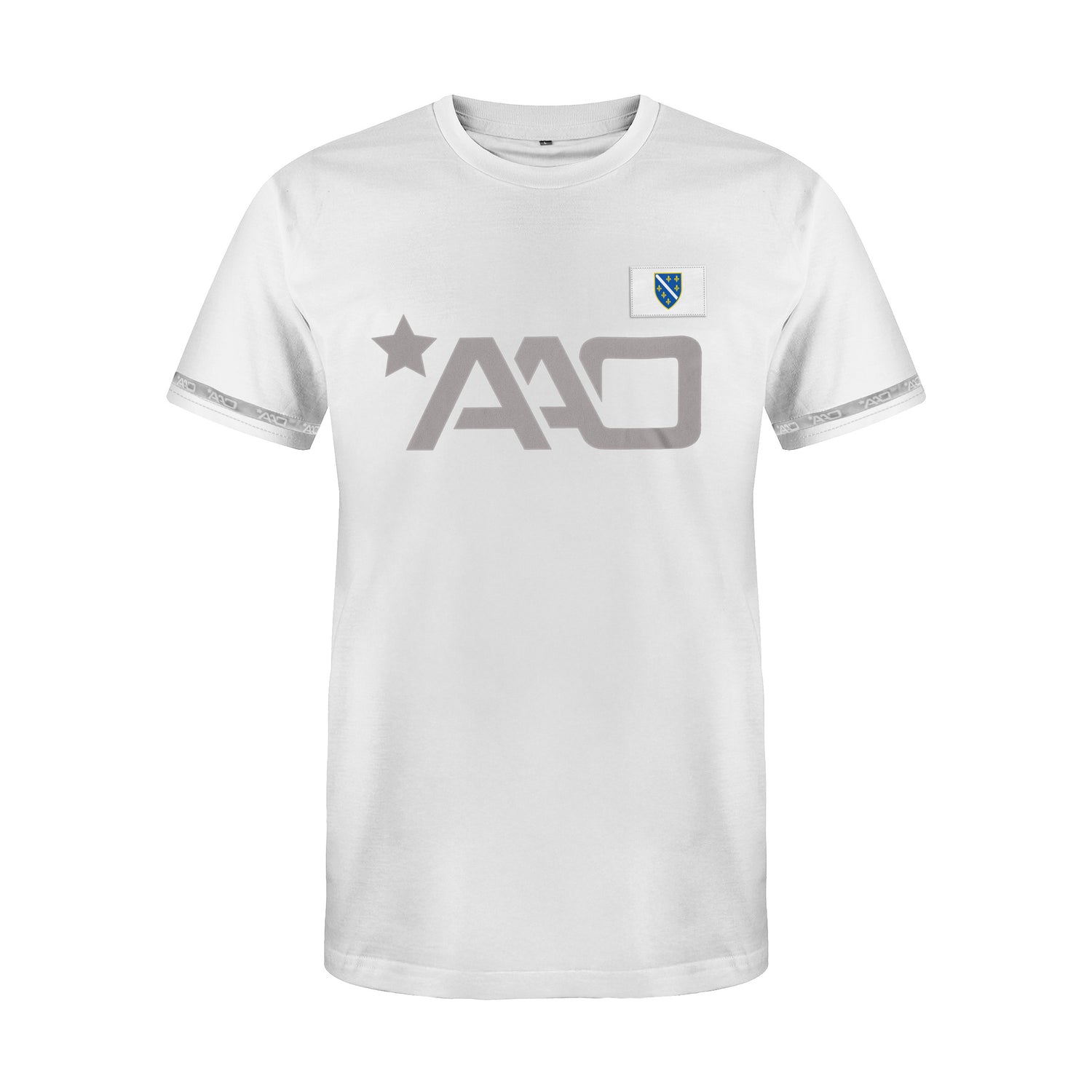 Bosnia Flag Martial Arts Rushguard Shirt 