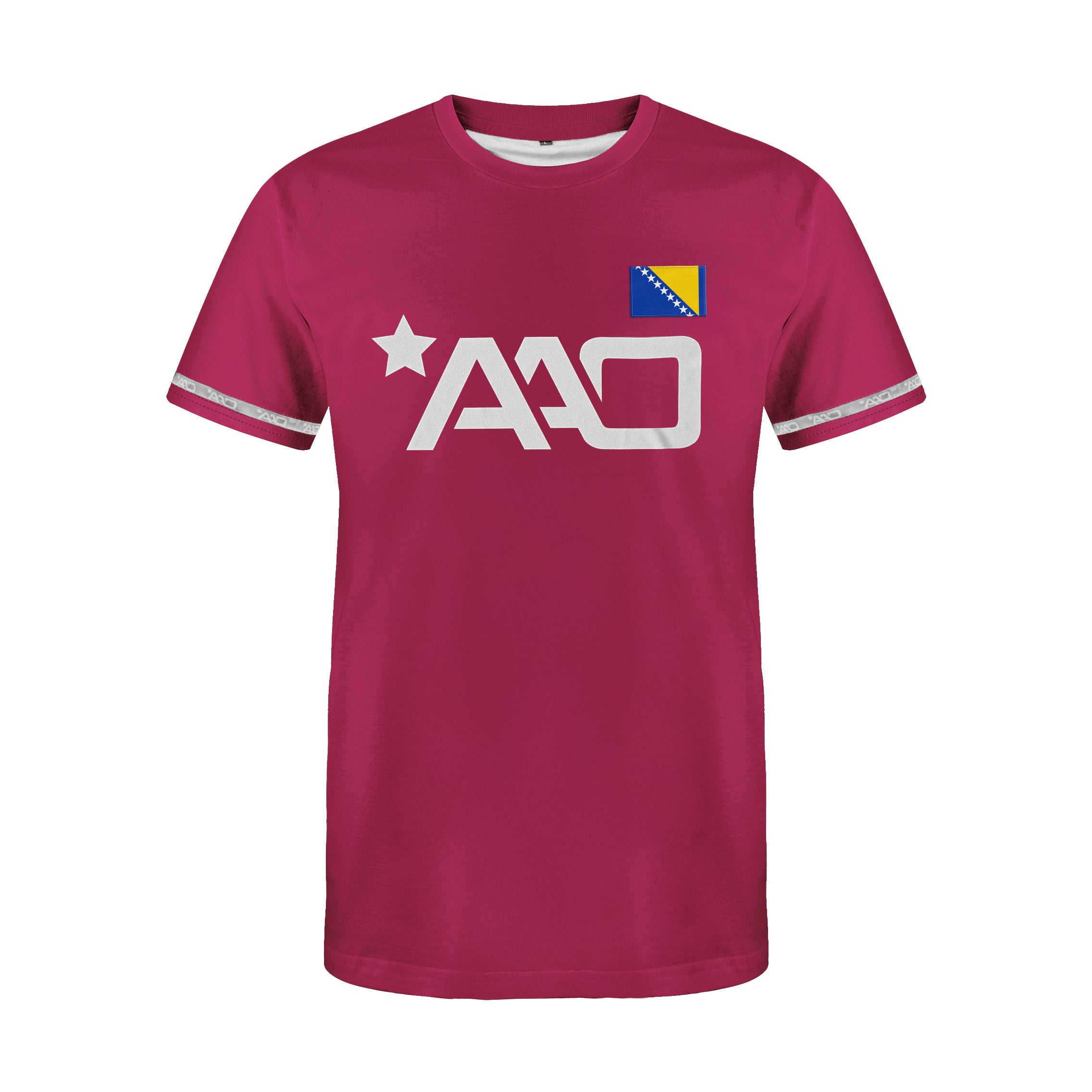 Bosnia Flag MMA T-Shirt