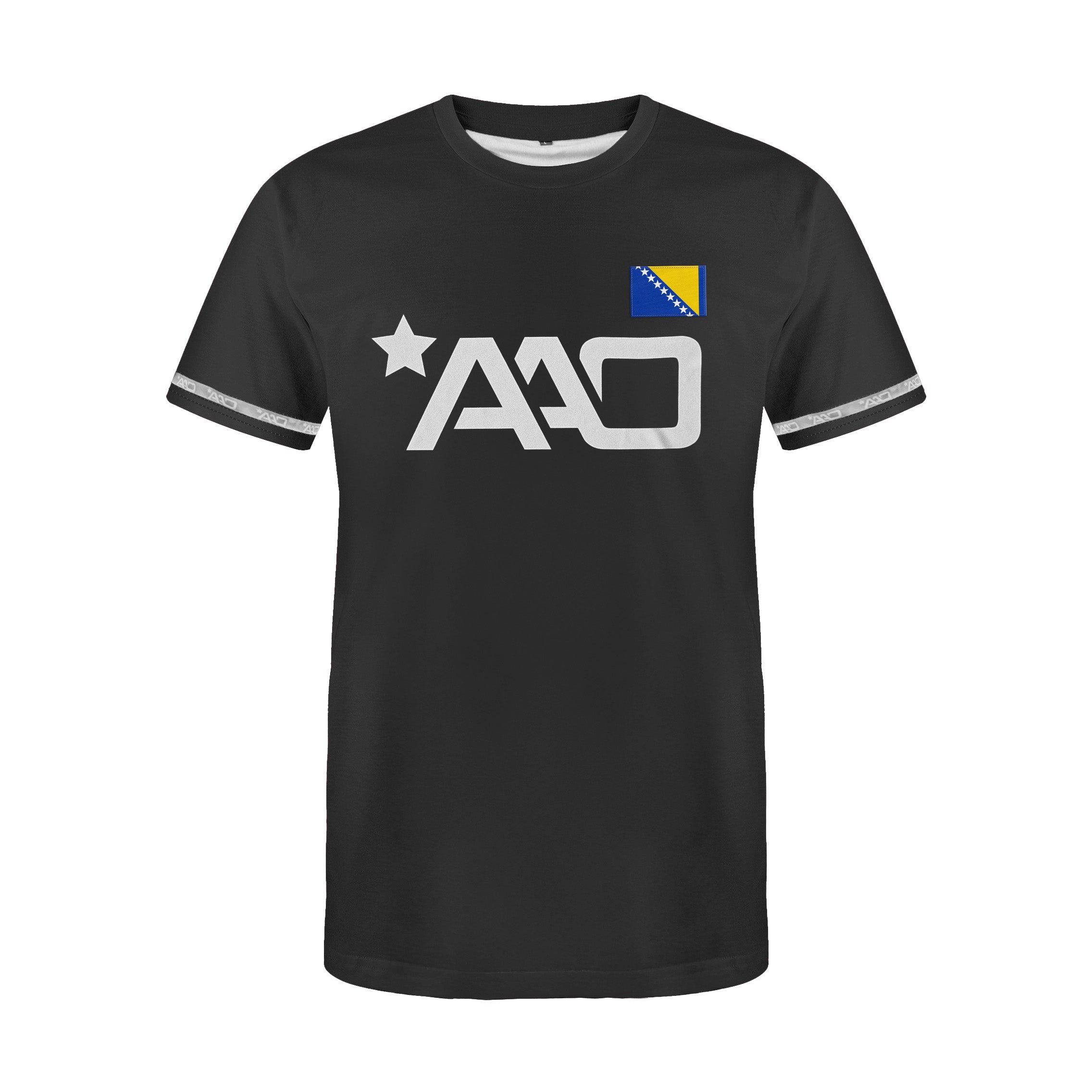 Bosnia Flag MMA T-Shirt