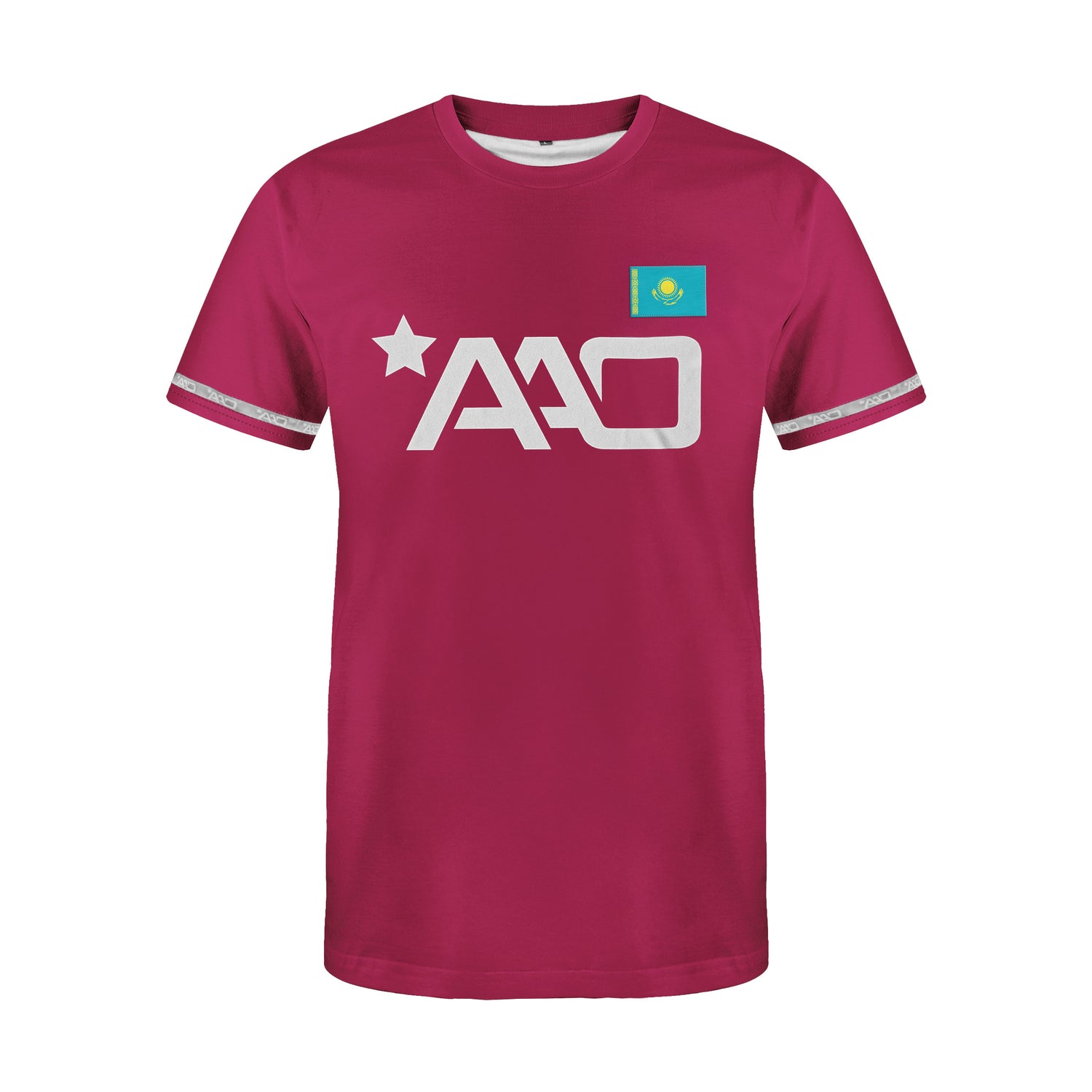 Kazakhstan Flag Martial Arts Rushguard T-Shirt – AAO