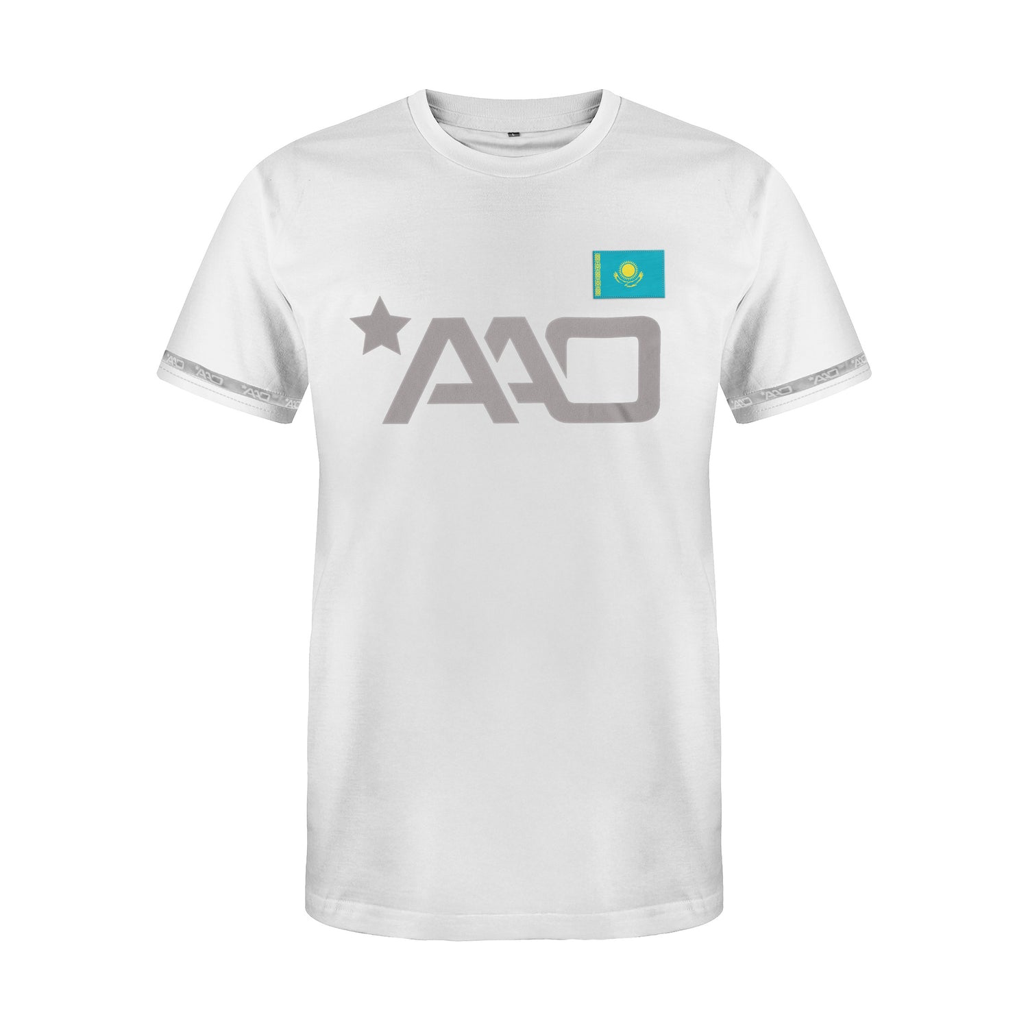 Kazakhstan Flag Martial Arts Rushguard T-Shirt – AAO