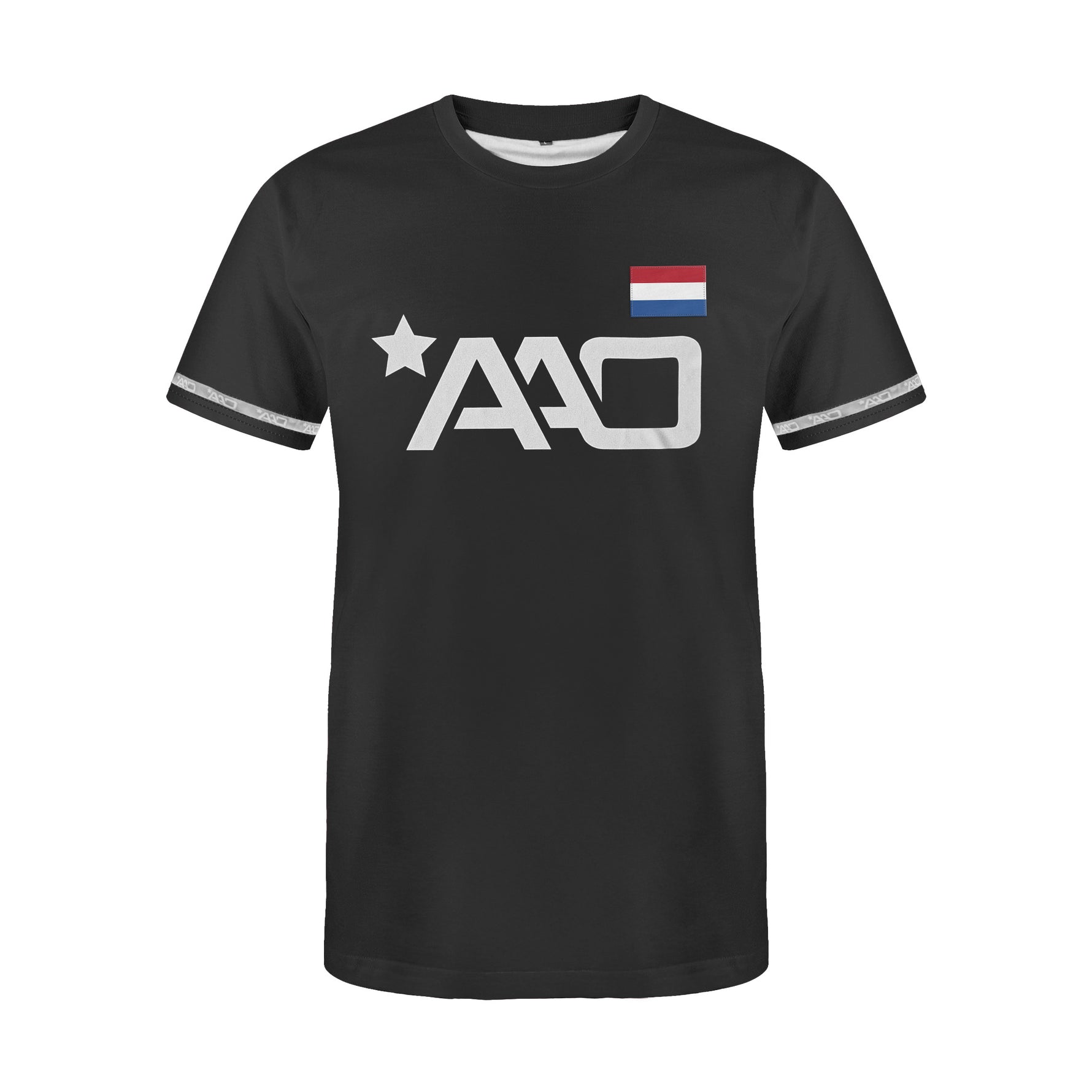 Netherlands Flag MMA T-Shirt | AAO Fighting Rushguard