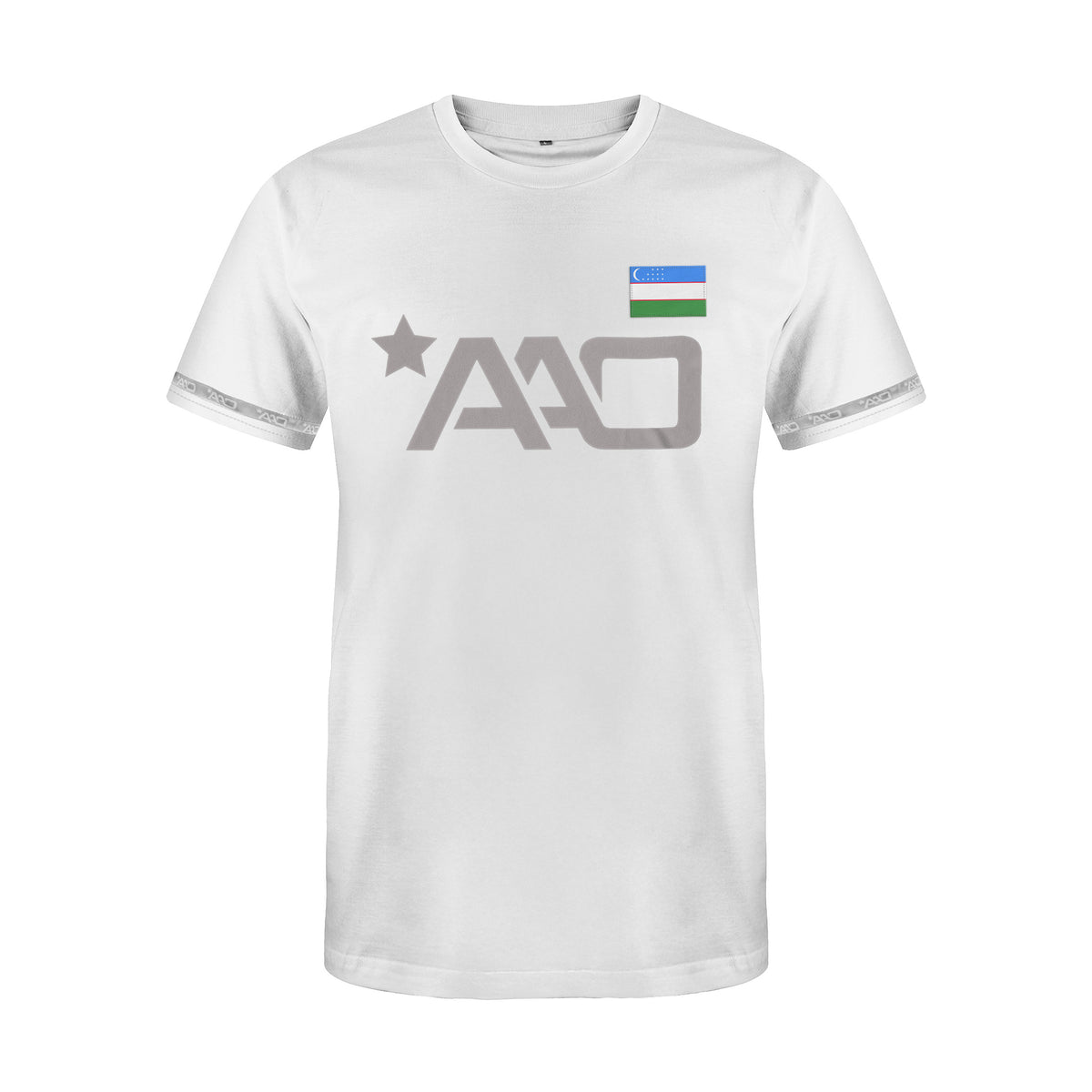 Uzbekistan Flag Performance T-Shirt