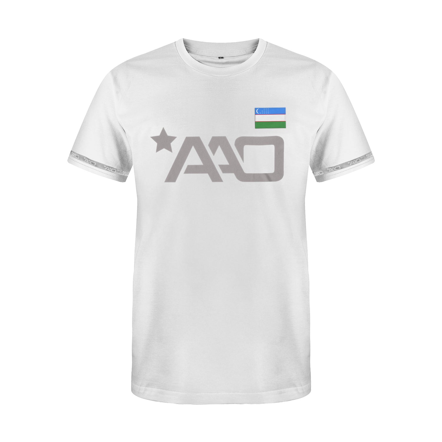 Uzbekistan Flag Performance T-Shirt