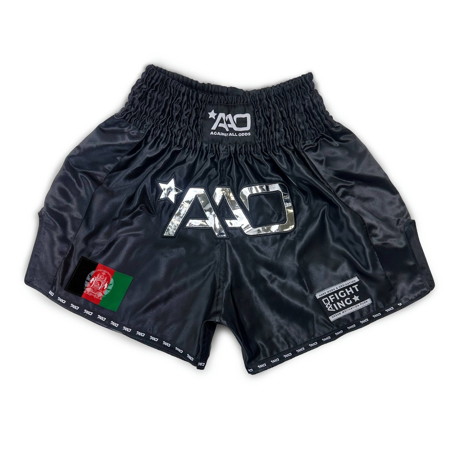 AAO Muay Thai Shorts Clean - Afghanistan