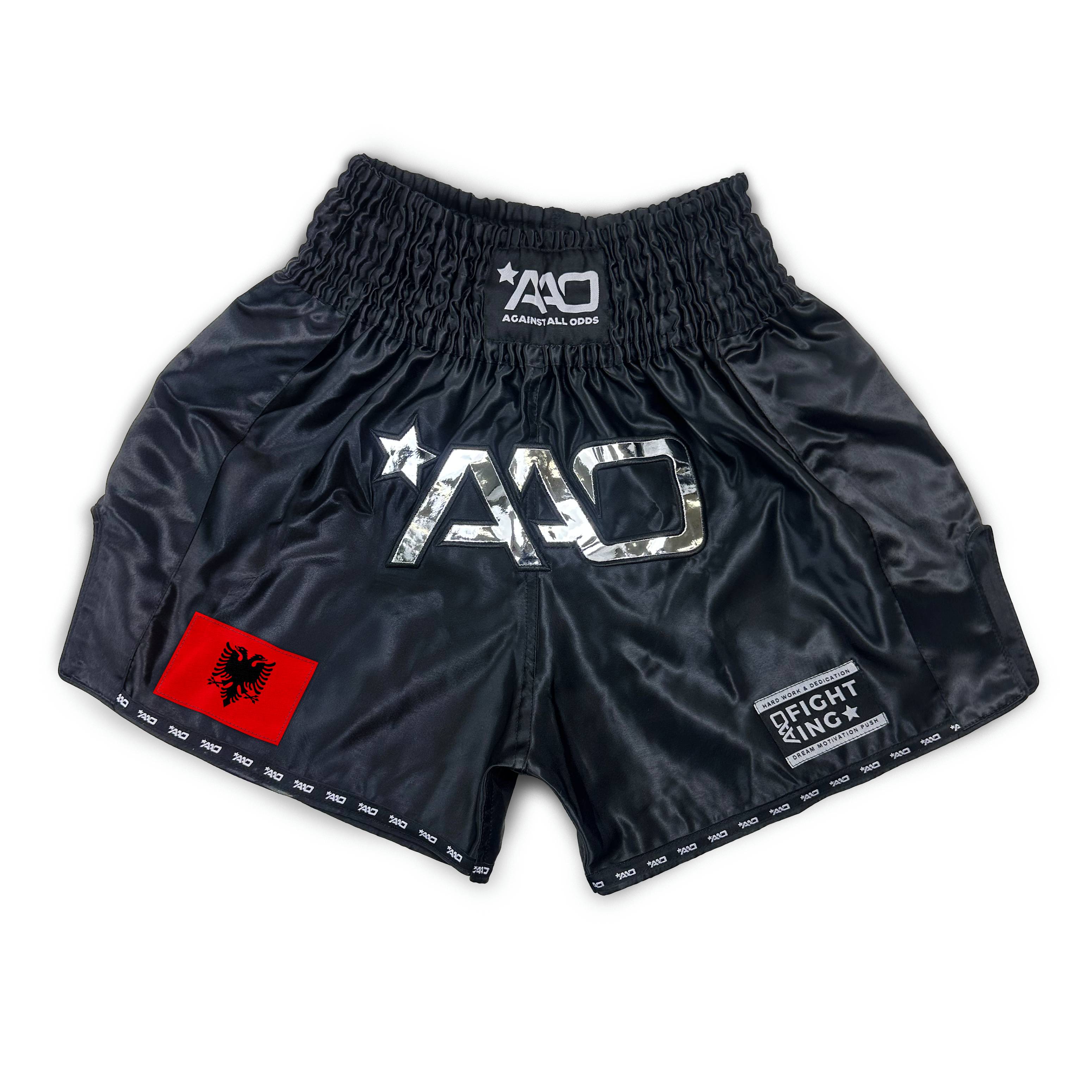 AAO Muay Thai Shorts "Legacy" - Albanien - Aao-Fighting