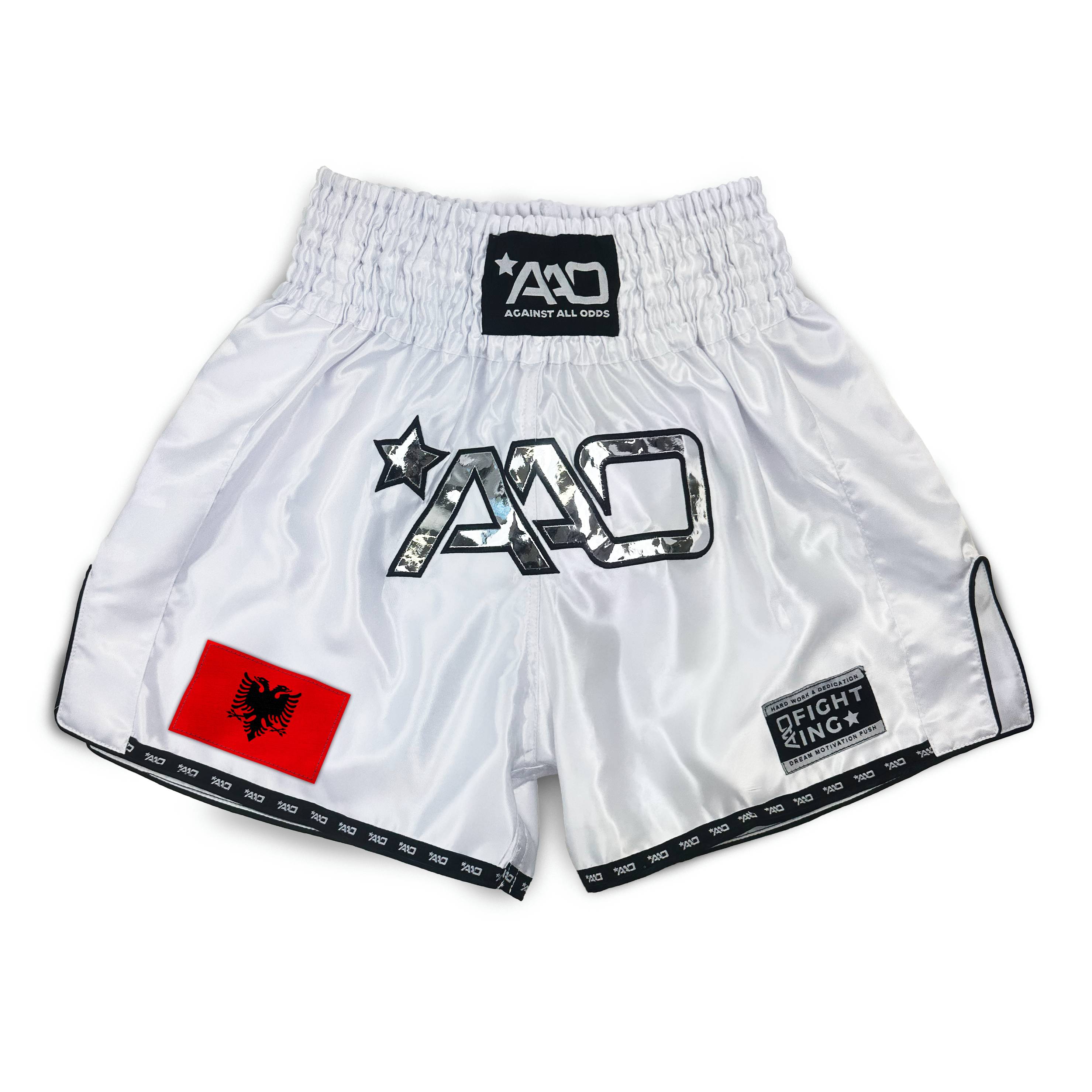 AAO Muay Thai Shorts "Legacy" - Albanien - Aao-Fighting