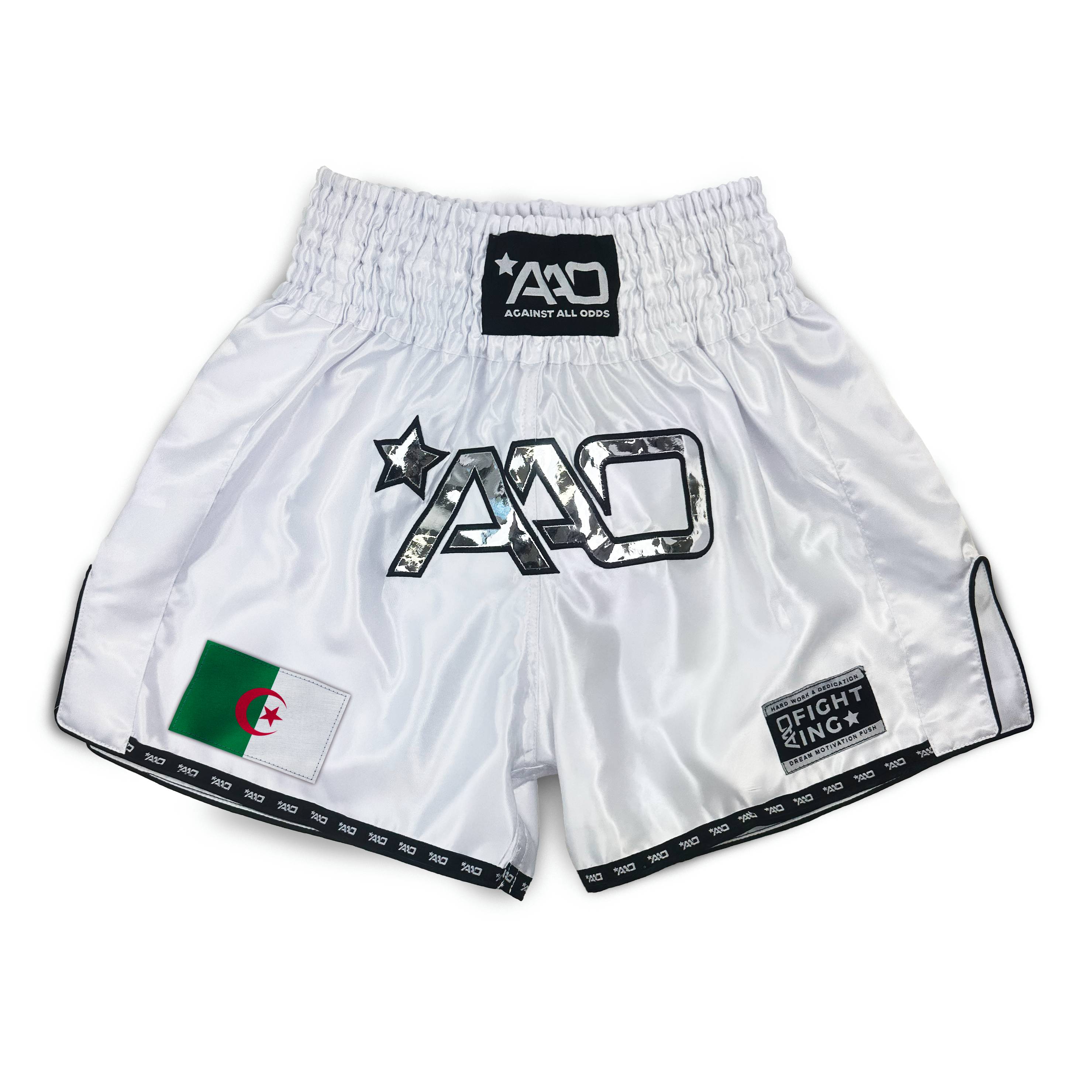 AAO Muay Thai Shorts "Legacy" - Algerien - Aao-Fighting