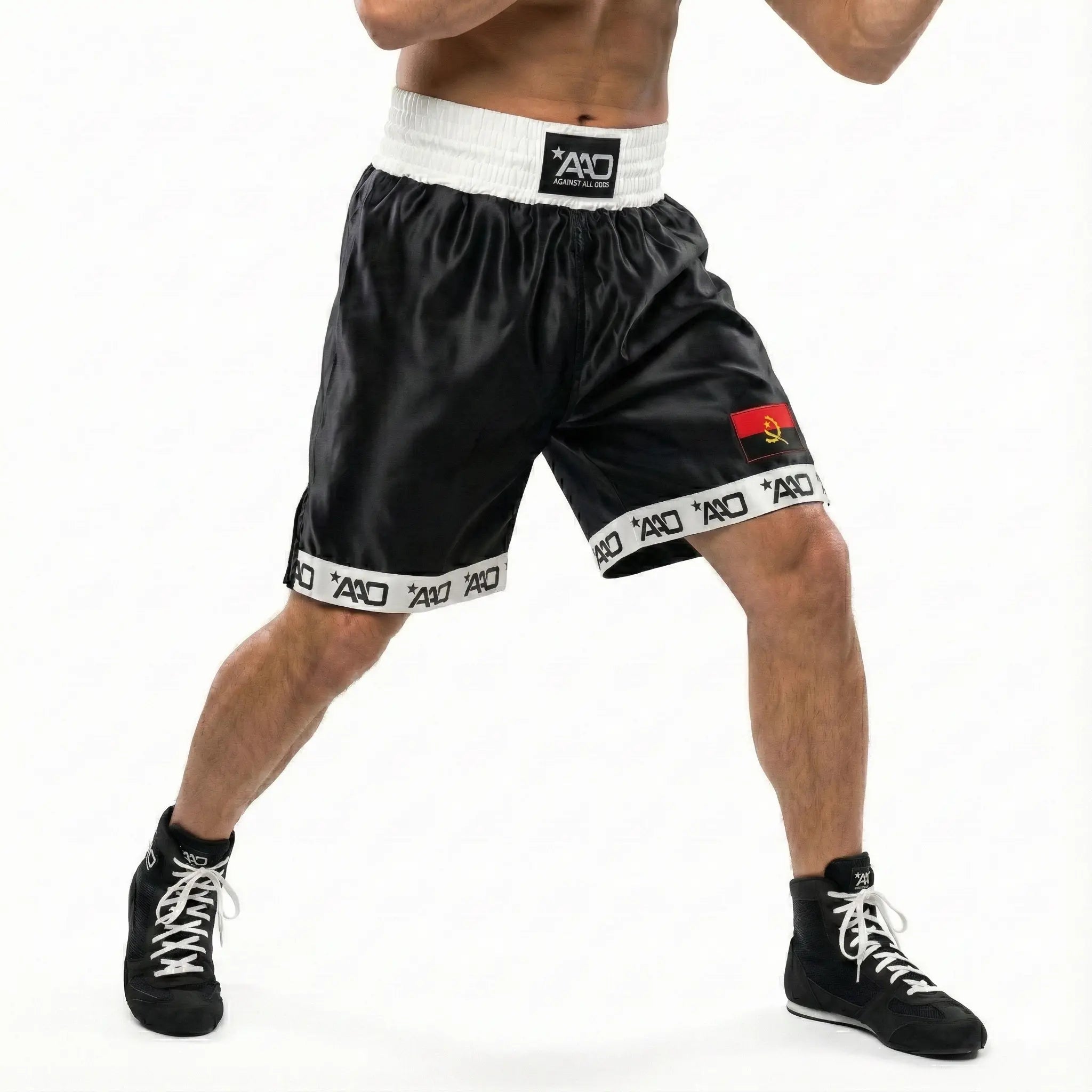 Boxing Shorts - Angola - Aao-Fighting