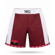Angola Elevate MMA Shorts Rot/Weiss Bild 1