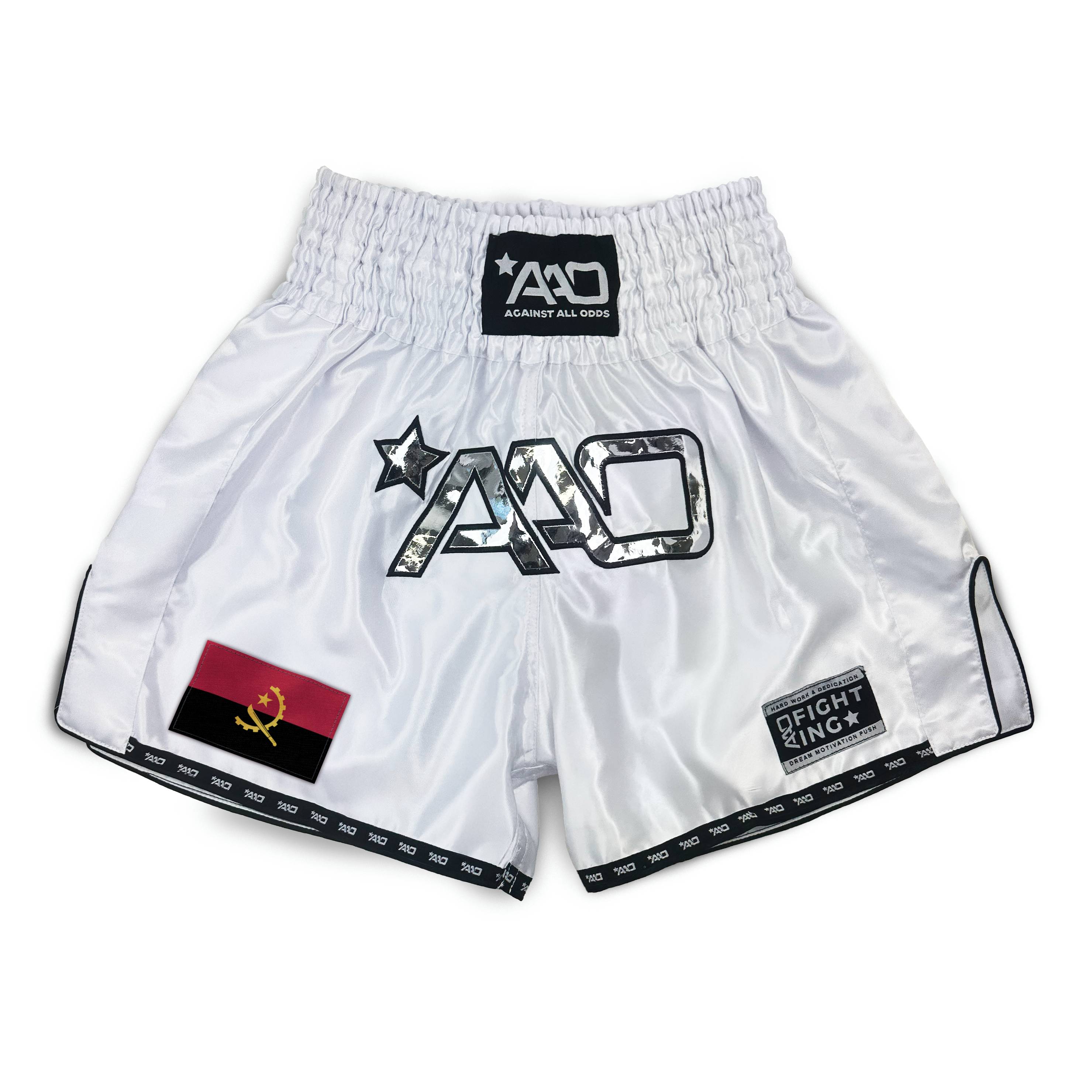 AAO Muay Thai Shorts "Legacy" - Angola - Aao-Fighting