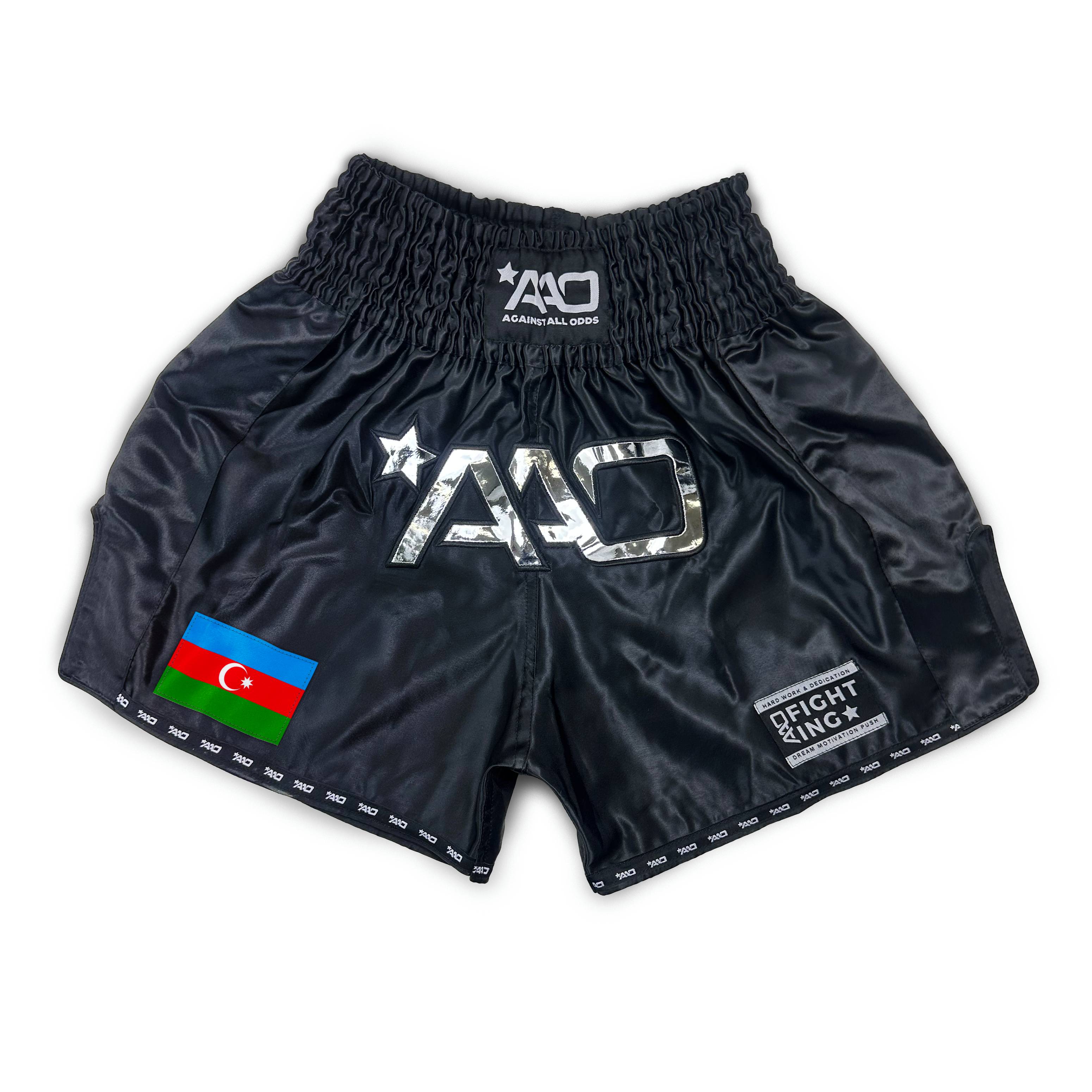 AAO Muay Thai Shorts "Legacy" - Aserbaidschan - Aao-Fighting