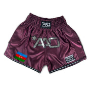 AAO Muay Thai Shorts "Legacy" - Aserbaidschan - Aao-Fighting