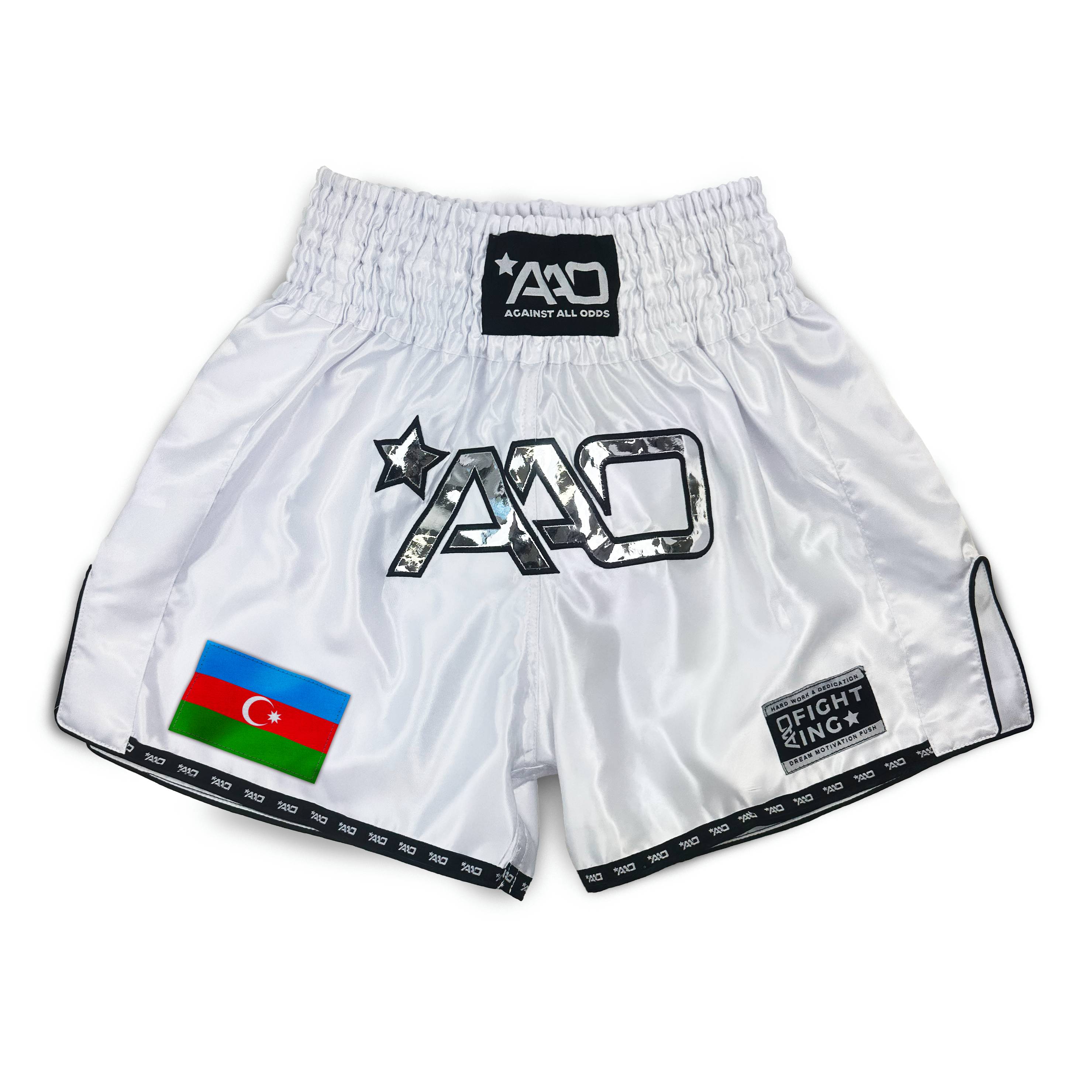 AAO Muay Thai Shorts "Legacy" - Aserbaidschan - Aao-Fighting