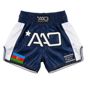 AAO Muay Thai Shorts "Legacy" - Aserbaidschan - Aao-Fighting