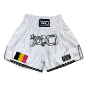AAO Muay Thai Shorts "Legacy"  - Belgien - Aao-Fighting