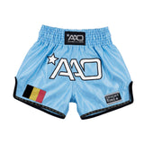 AAO Muay Thai Shorts "Legacy"  - Belgium