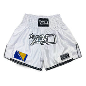 AAO Muay Thai Shorts "Legacy"  - Bosnien und Herzegowina - Aao-Fighting