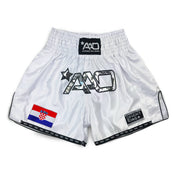 AAO Muay Thai Shorts "Legacy" - Kroatien - Aao-Fighting