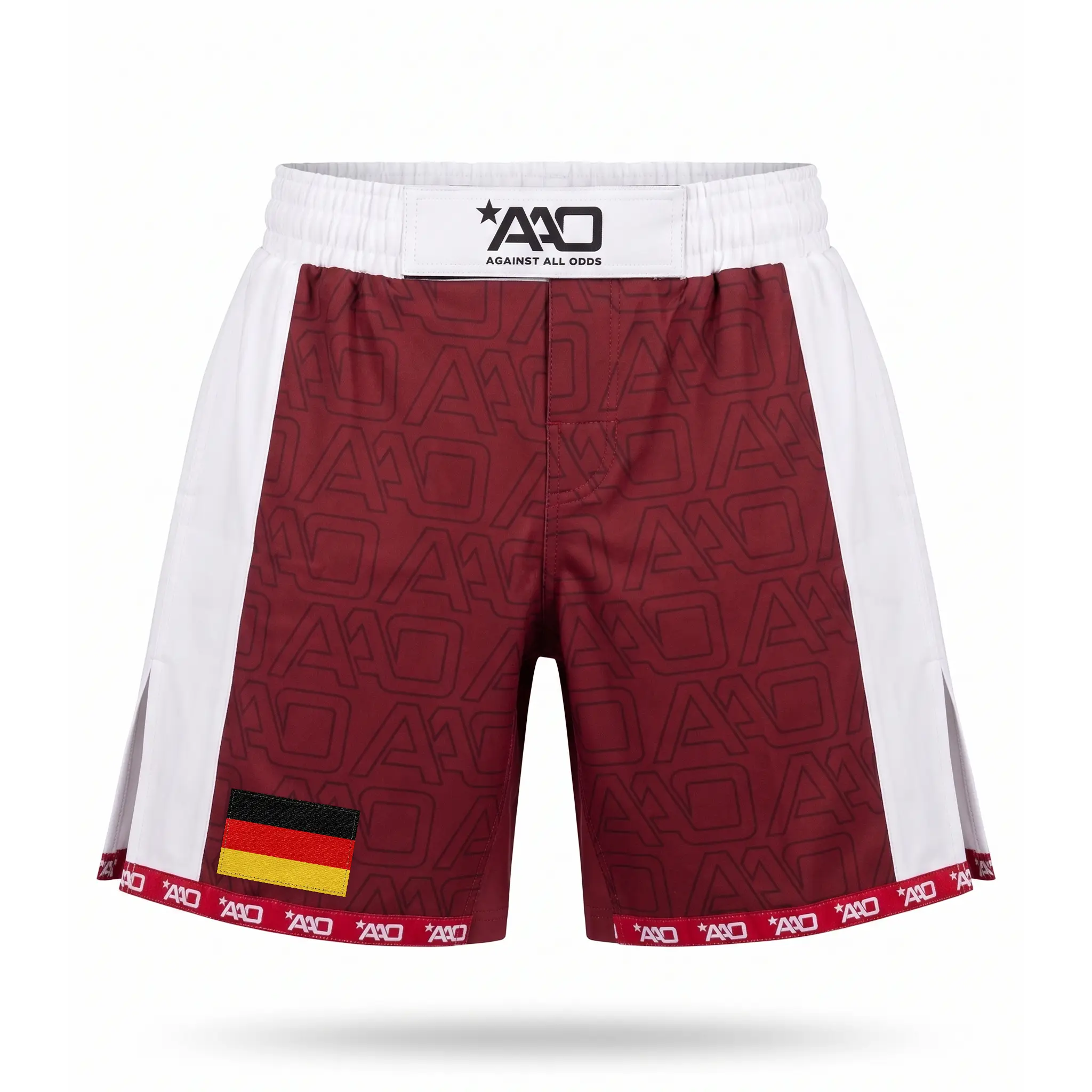 Deutschland Elevate MMA Shorts Rot/Weiss Bild 1