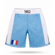 Frankreich Elevate MMA Shorts Babyblau/Weiss Bild 1