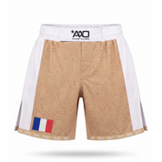 Frankreich Elevate MMA Shorts Beige/Weiss Bild 1