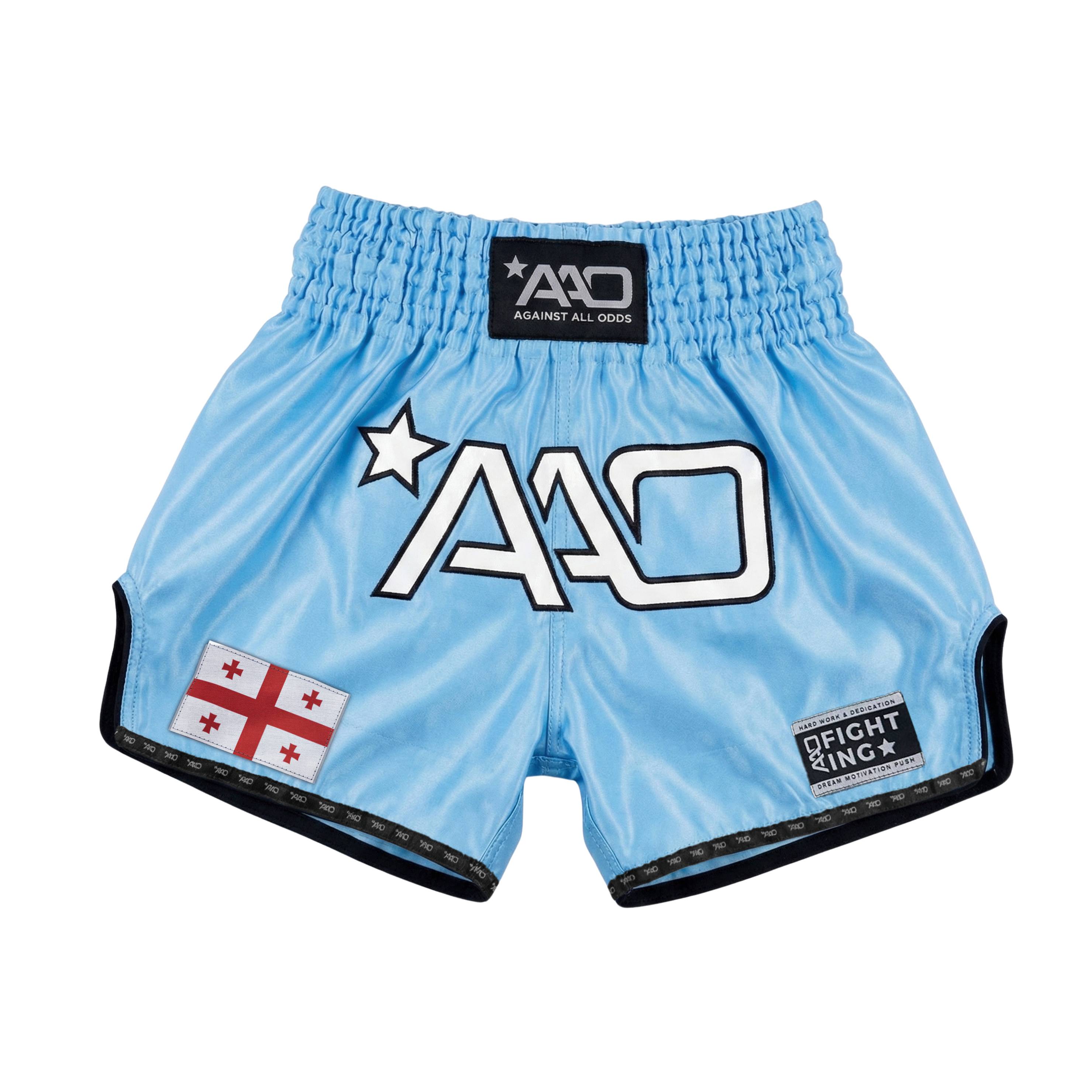 AAO Muay Thai Shorts "Legacy"  - Georgia - Aao-Fighting