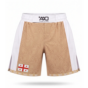 Georgien Elevate MMA Shorts Beige/Weiss Bild 1