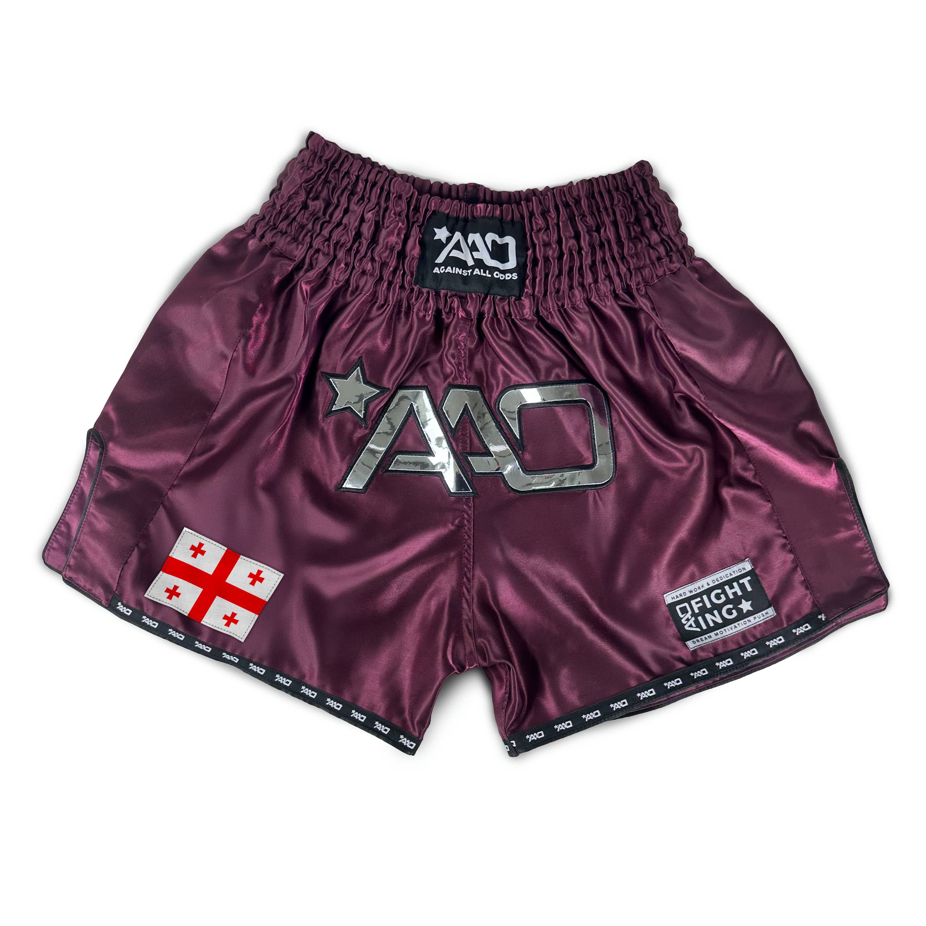 AAO Shorts Clean - Georgia White - Aao-Fighting