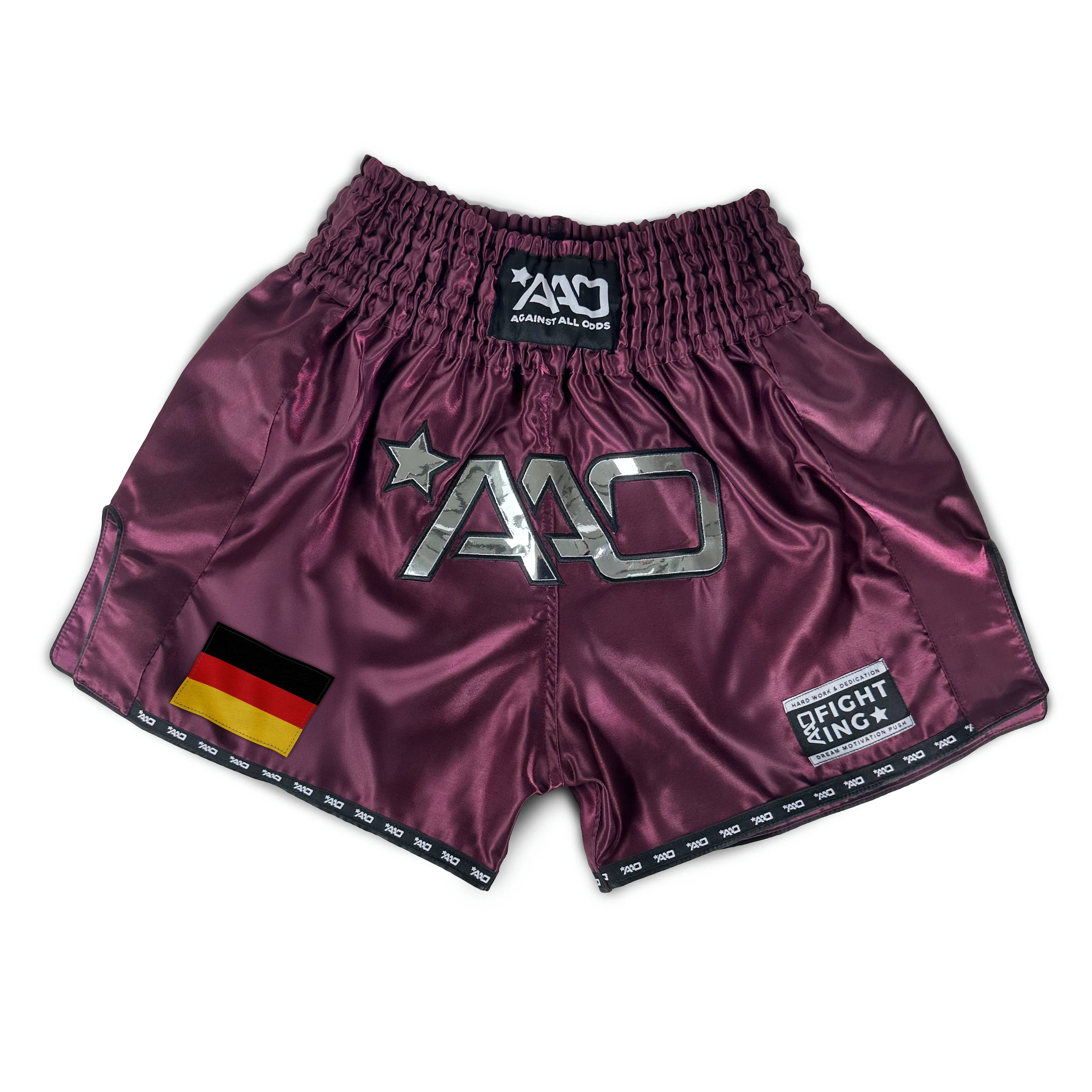 AAO Muay Thai Shorts "Legacy" - Deutschland - Aao-Fighting