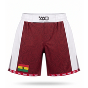 Ghana Elevate MMA Shorts Rot/Weiss Bild 1