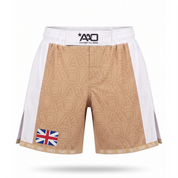 Großbritannien Elevate MMA Shorts Beige/Weiss Bild 1