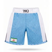 Inguschetien Elevate MMA Shorts Babyblau/Weiss Bild 1