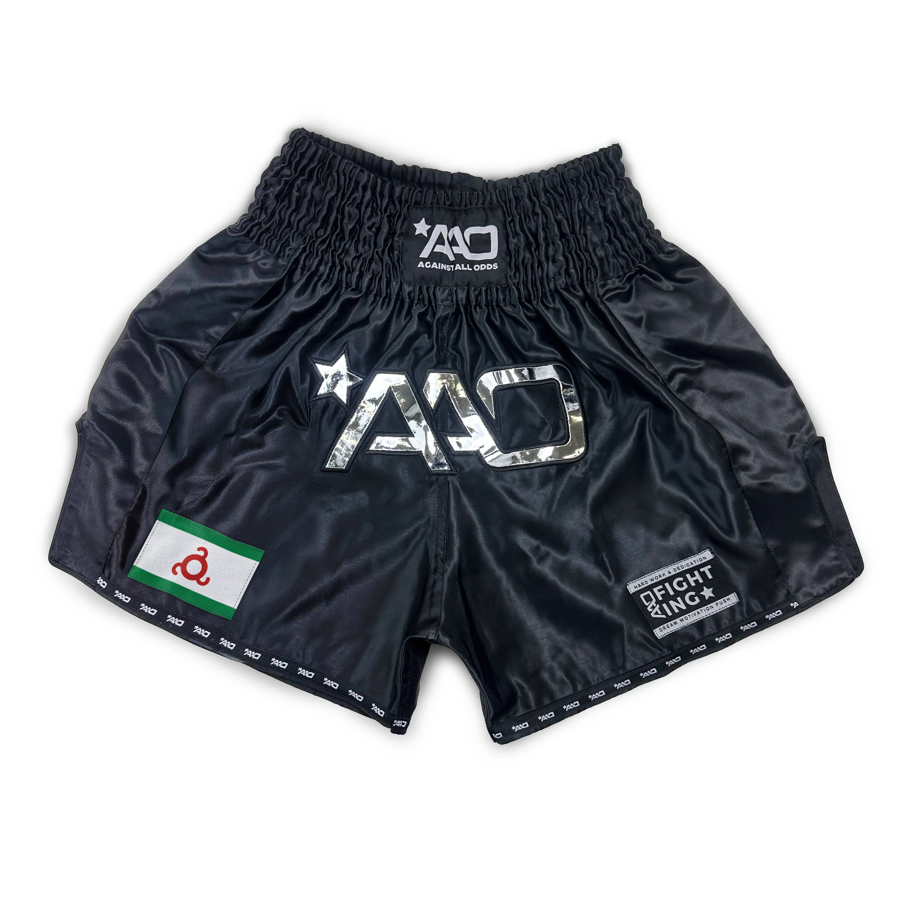 Shop Ingushetia Flag Muay Thai Shorts – AAO Fighting