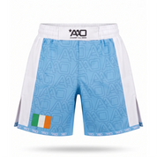 Irland Elevate MMA Shorts Babyblau/Weiss Bild 1