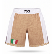 Italien Elevate MMA Shorts Beige/Weiss Bild 1