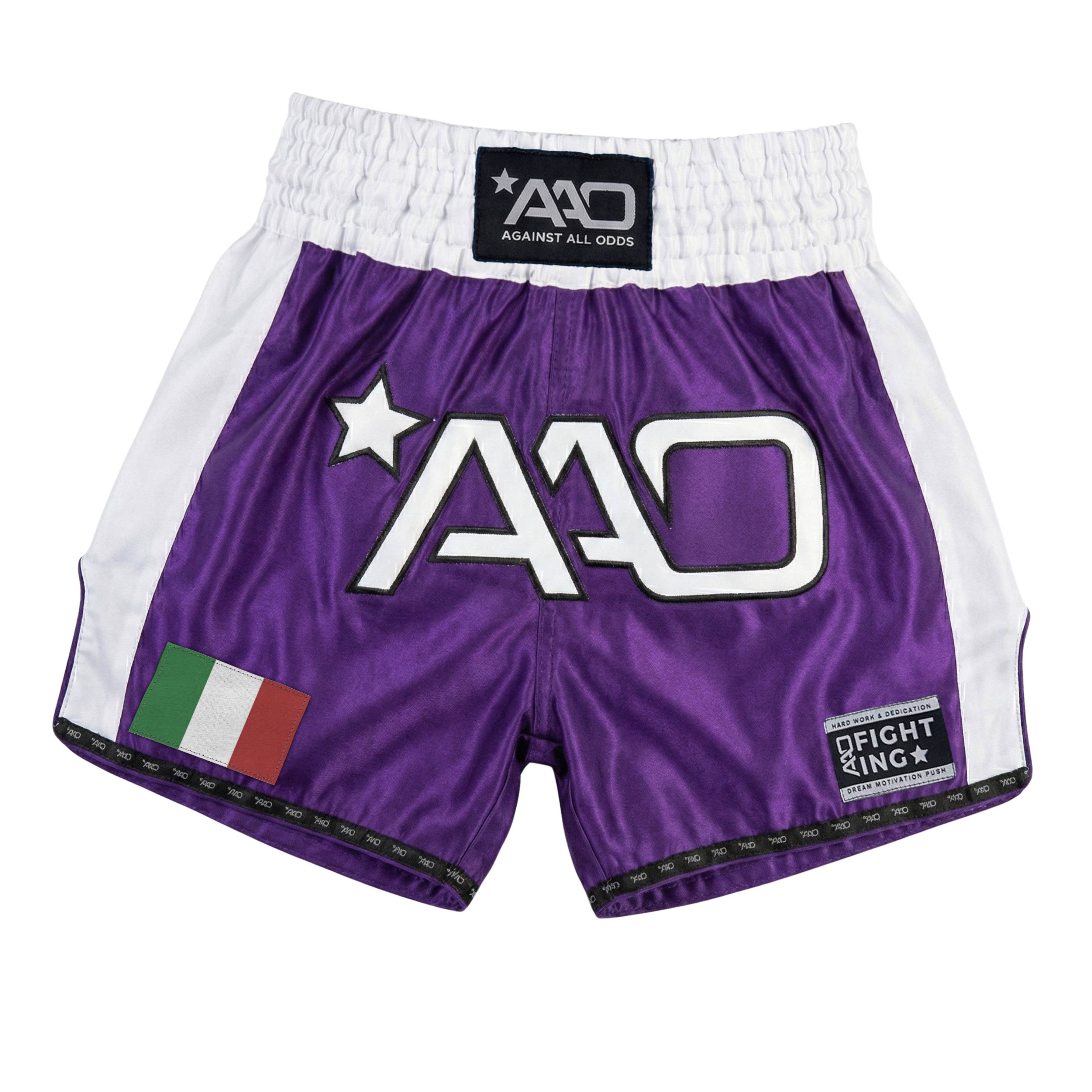 AAO Muay Thai Shorts "Legacy" - Italien - Aao-Fighting