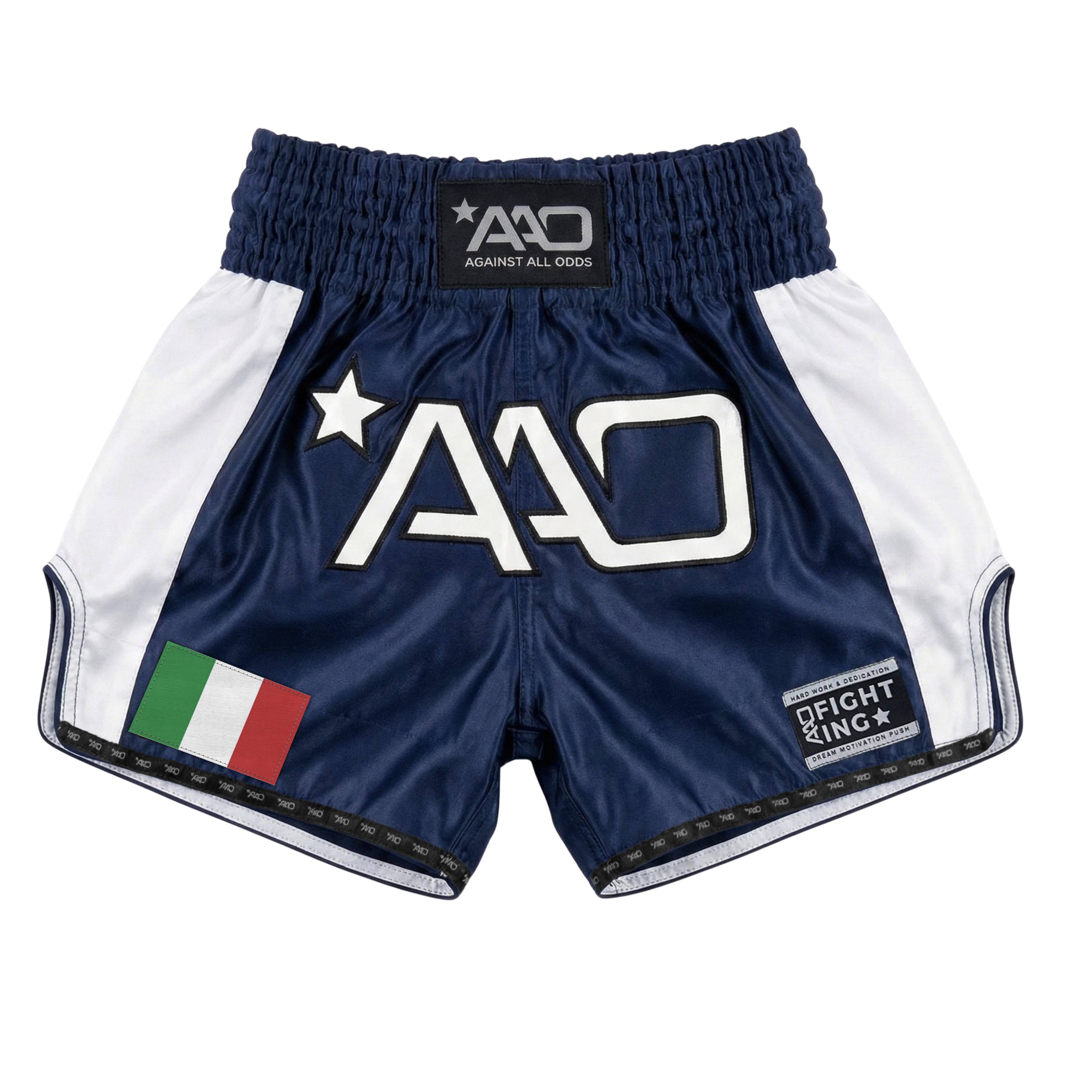 AAO Muay Thai Shorts "Legacy" - Italien - Aao-Fighting