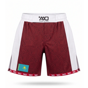 Kasachstan Elevate MMA Shorts Rot/Weiss Bild 1