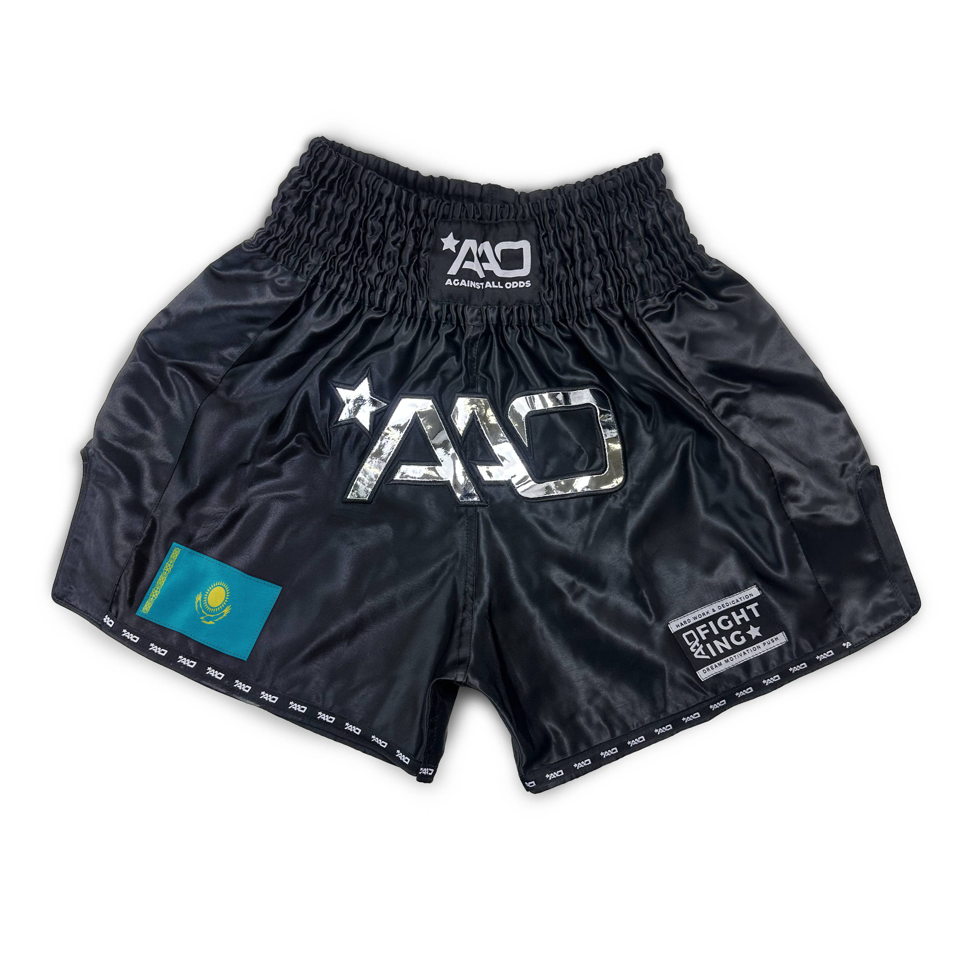 AAO Muay Thai Shorts "Legacy" - Kasachstan - Aao-Fighting