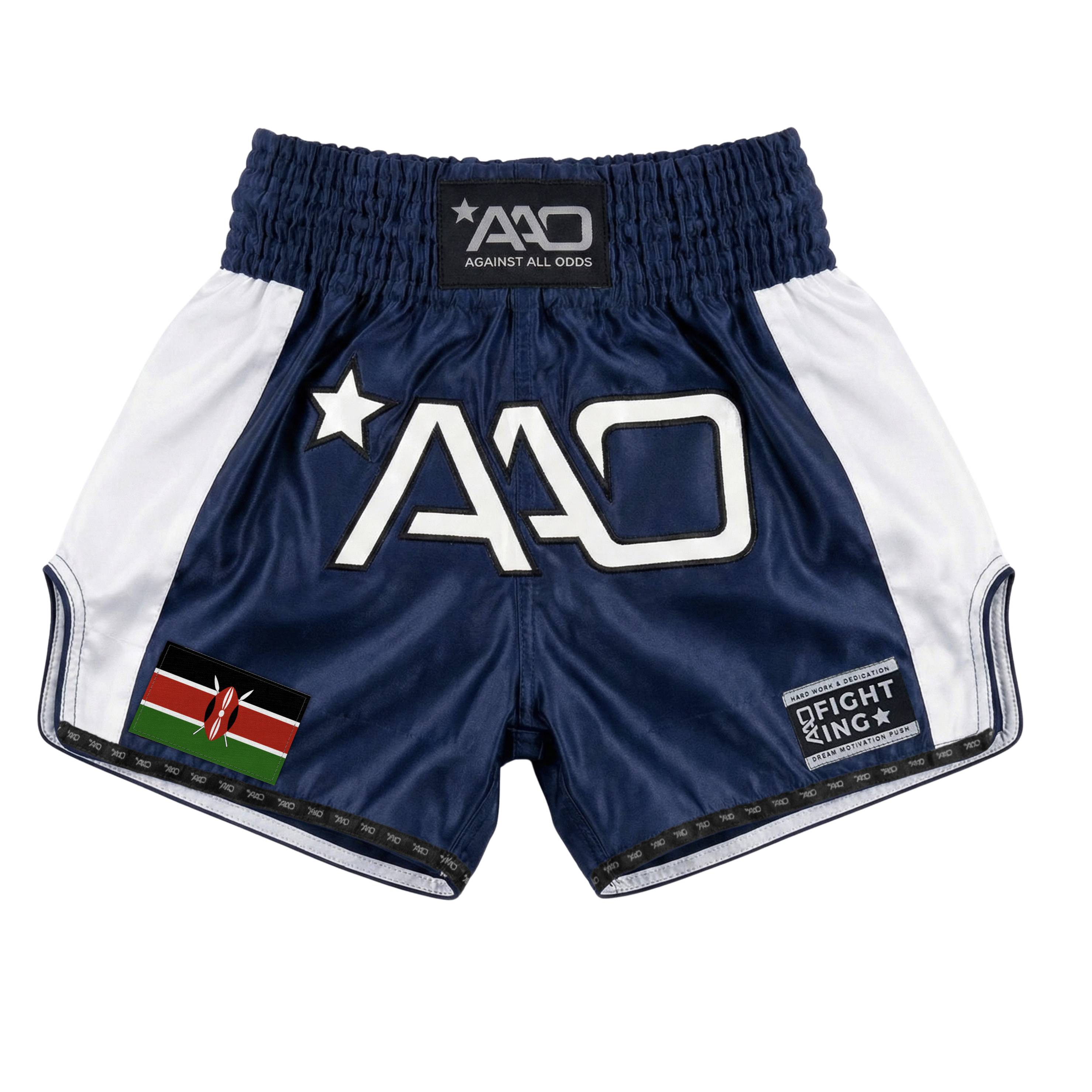AAO Muay Thai Shorts "Legacy" - Kenia - Aao-Fighting